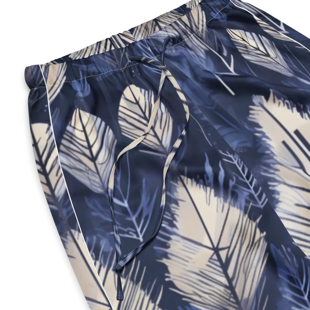 Moonlit Leaves on Women's Pajama Pants — Product details