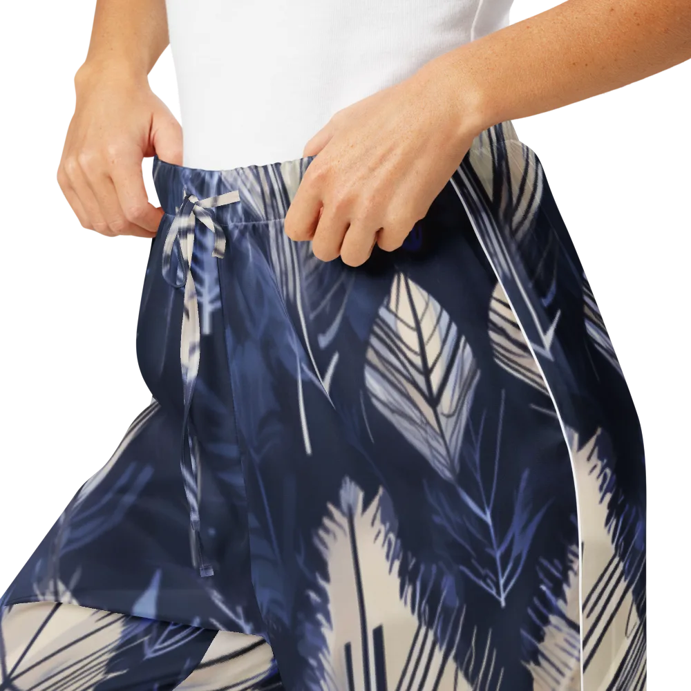 Moonlit Leaves on Women's Pajama Pants — Product details