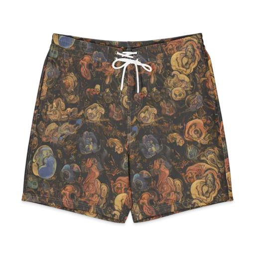 Ember Coil on a Men's Board Shorts