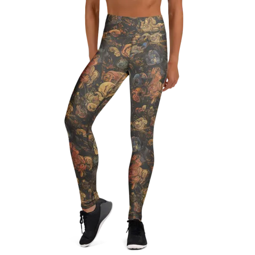 Ember Coil on a Yoga Leggings