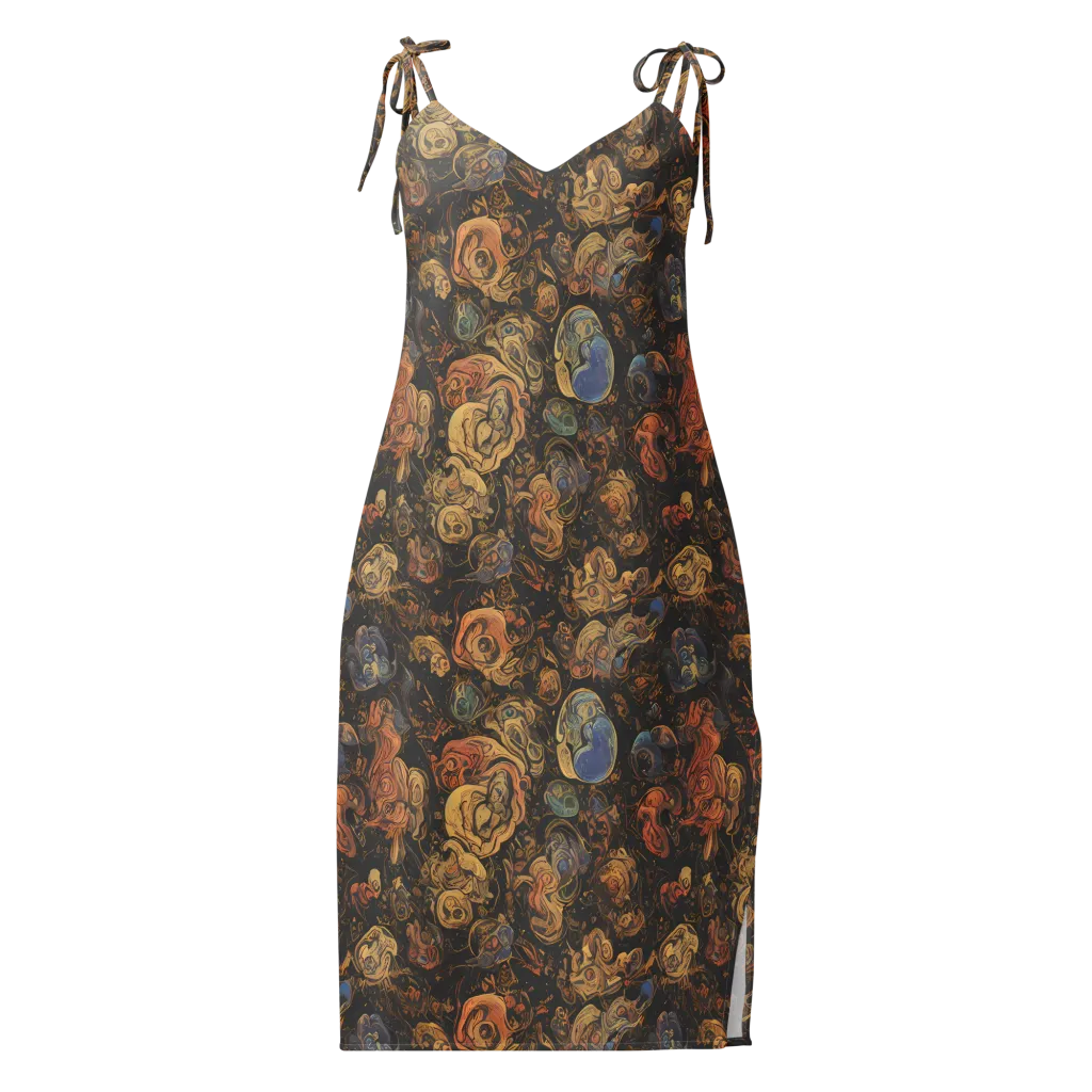 Ember Coil on Slip Dress — Front
