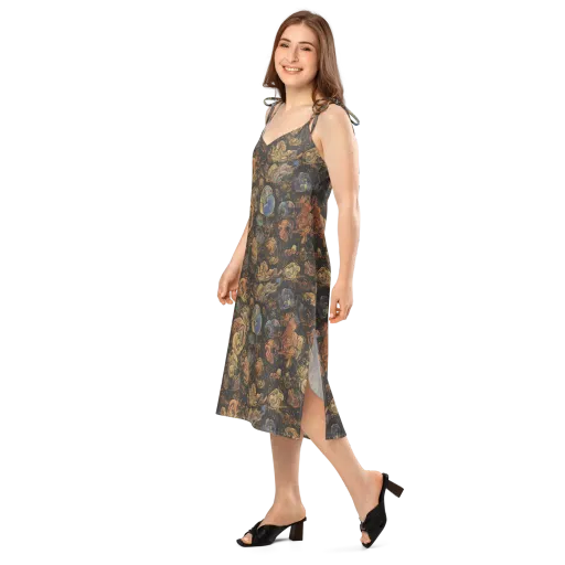 Ember Coil on a Slip Dress