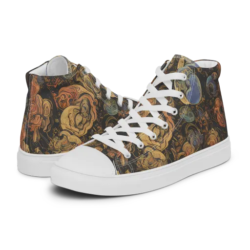 Ember Coil on a Women's High Top Canvas Shoes