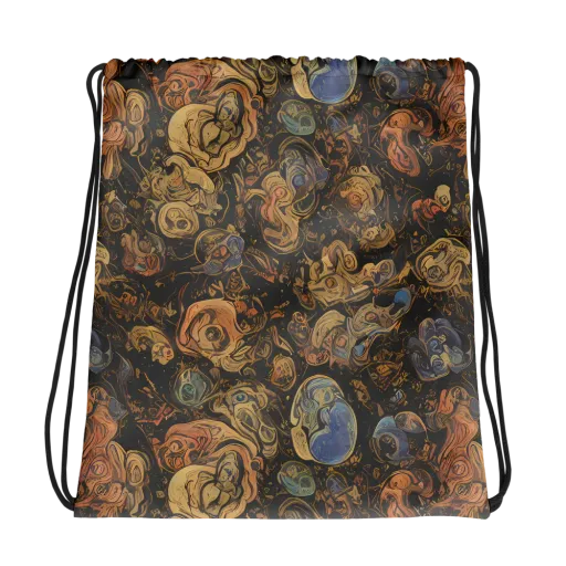 Ember Coil on a Drawstring Bag