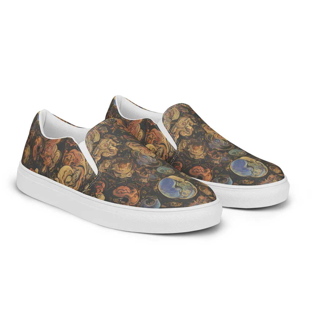 Ember Coil on Women's Slip-On Canvas Shoes — Right Front