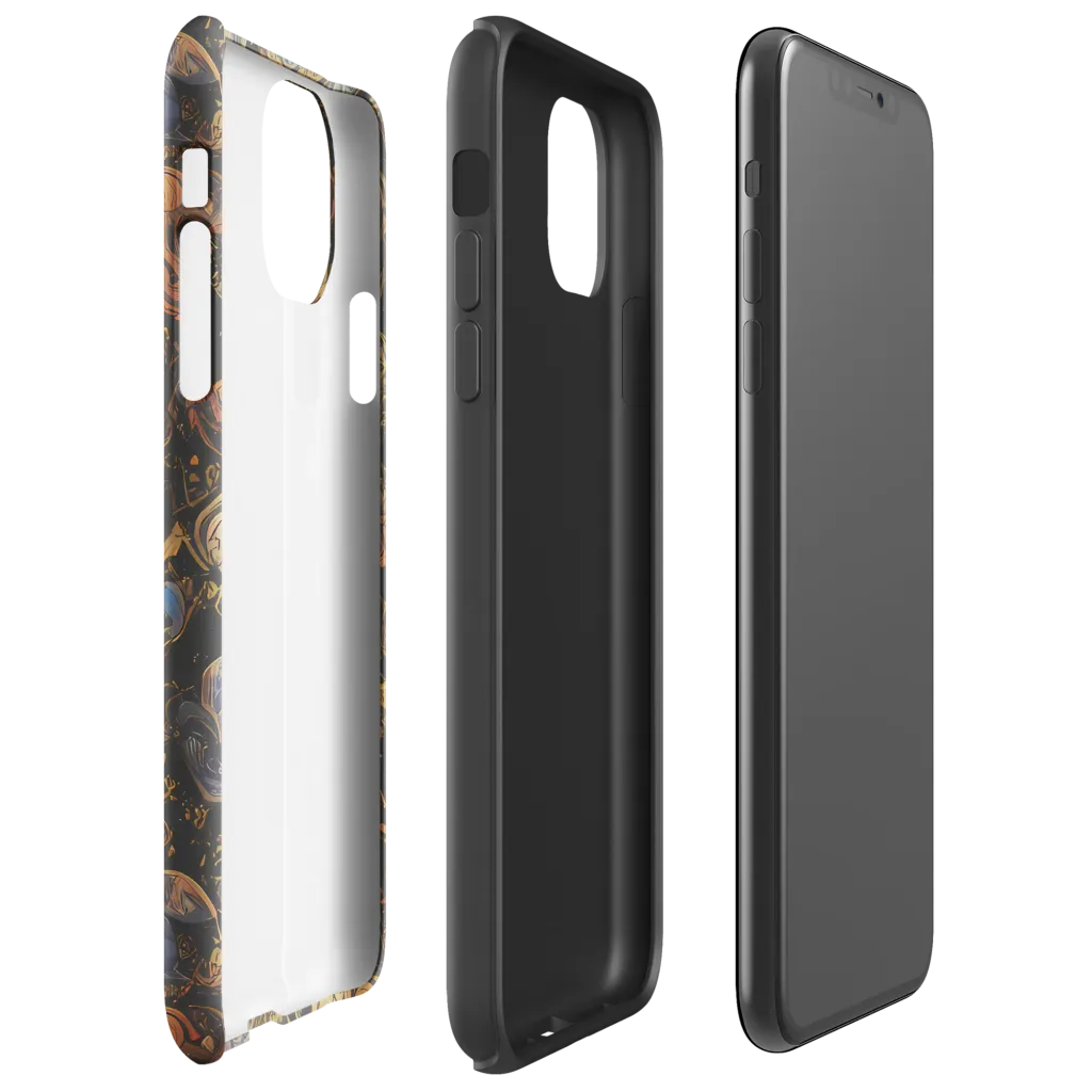 Ember Coil on Tough Case for iPhone® — Right