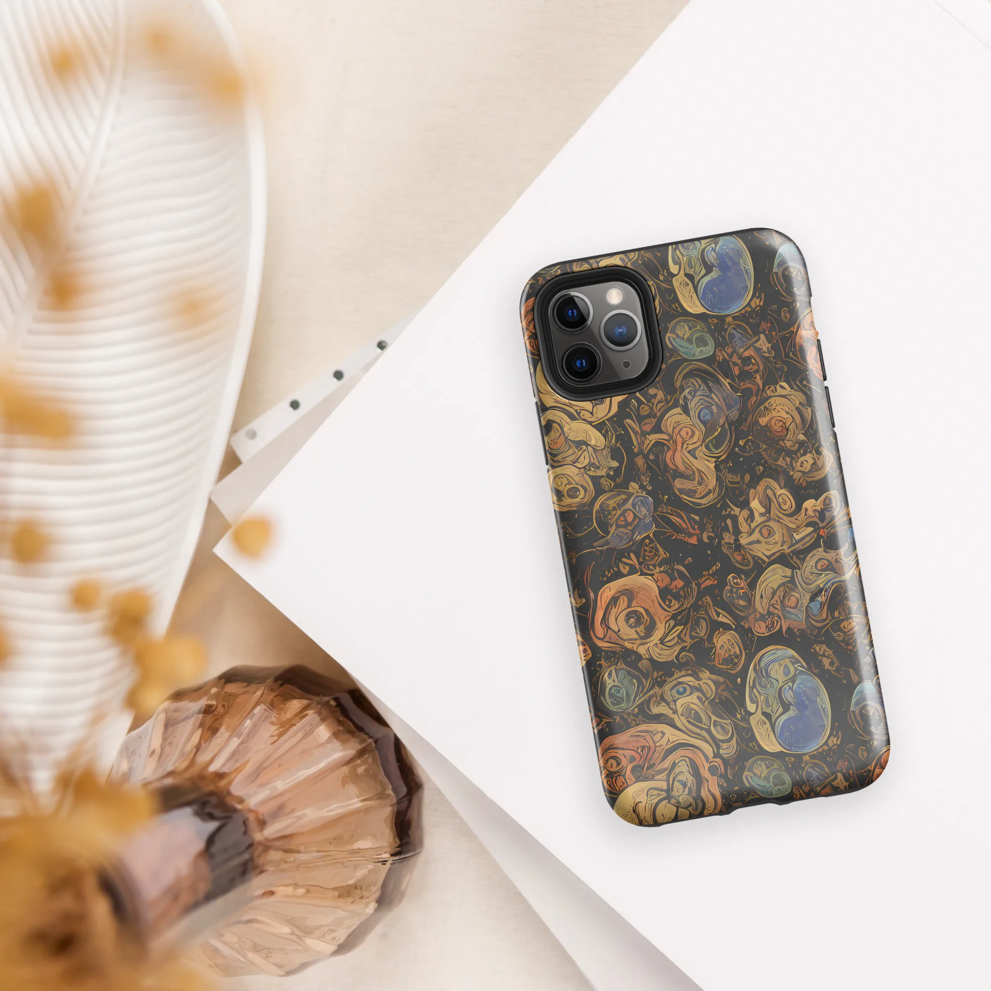 Ember Coil on Tough Case for iPhone® — Front