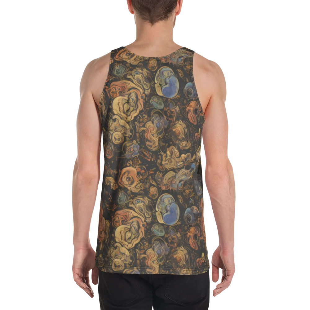 Ember Coil on Men's Tank Top — Back