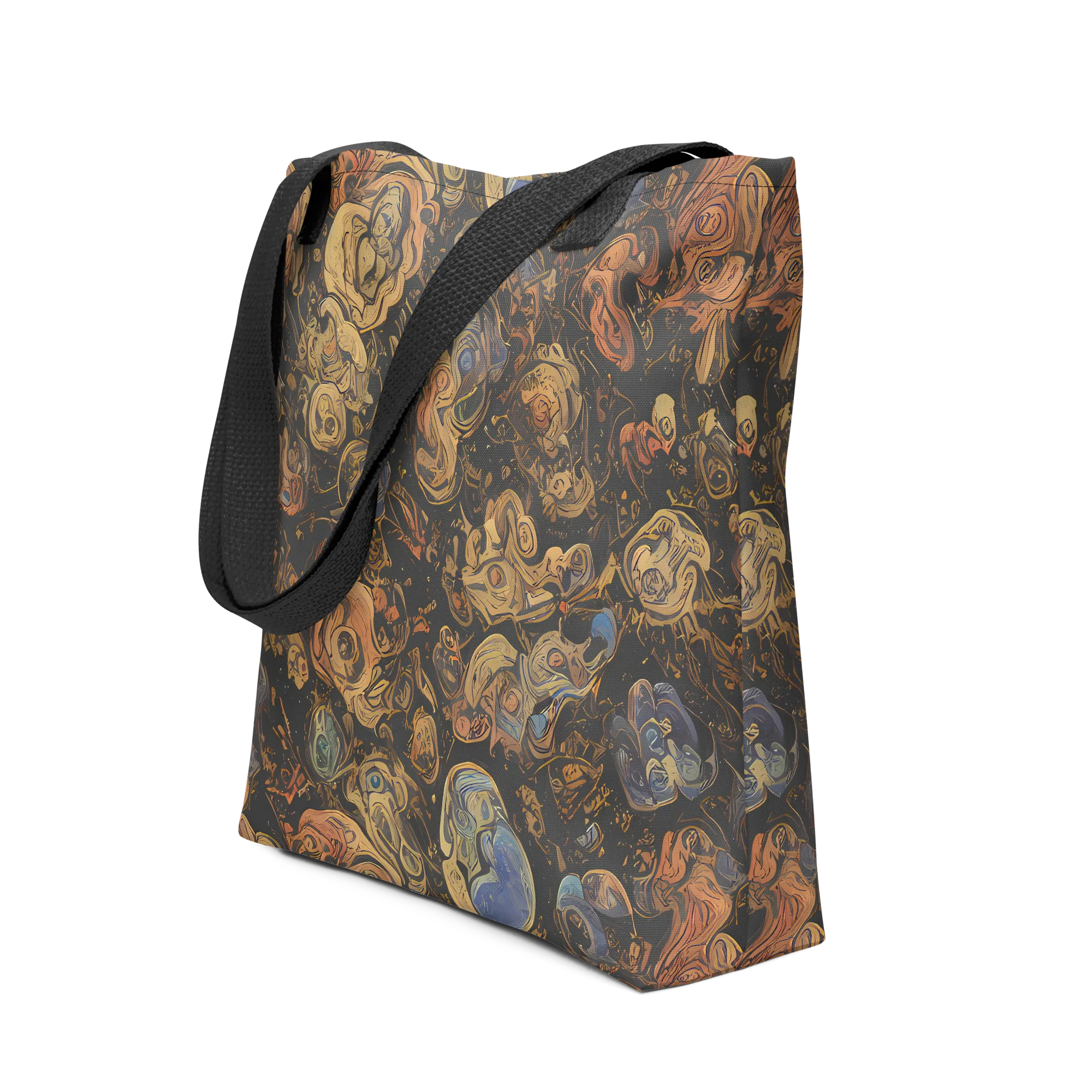 Ember Coil on Tote Bag — Front
