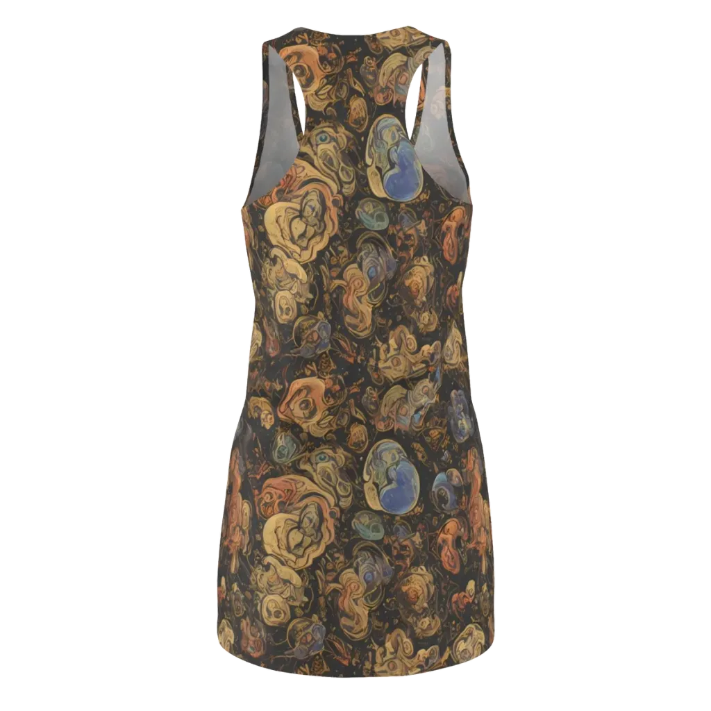 Ember Coil on Racerback Dress — Back