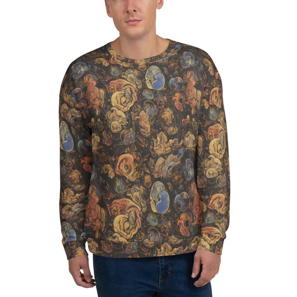 Ember Coil on Sweatshirt — Front