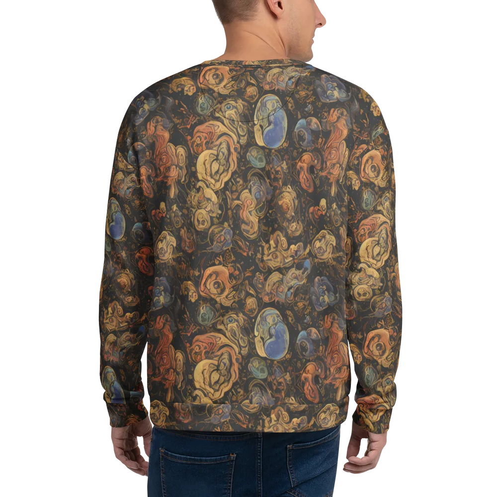 Ember Coil on Sweatshirt — Back