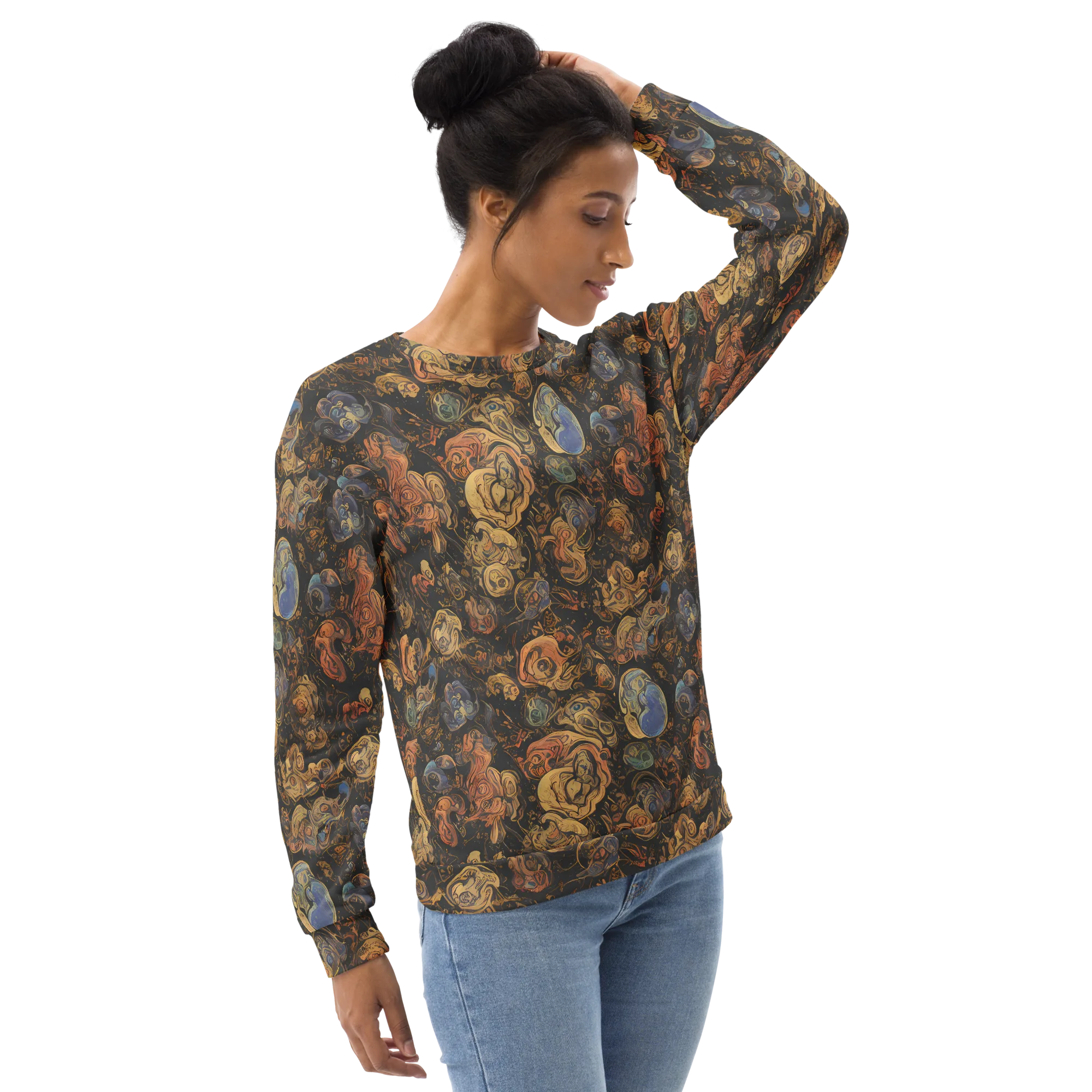Ember Coil on Sweatshirt — Right Front