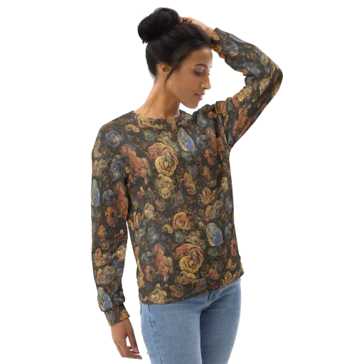 Ember Coil on a Sweatshirt