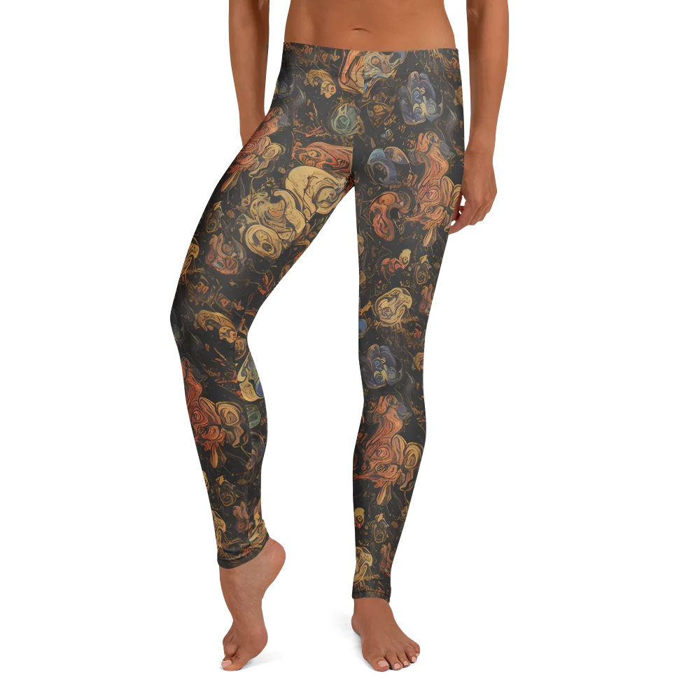 Ember Coil on Leggings — Front