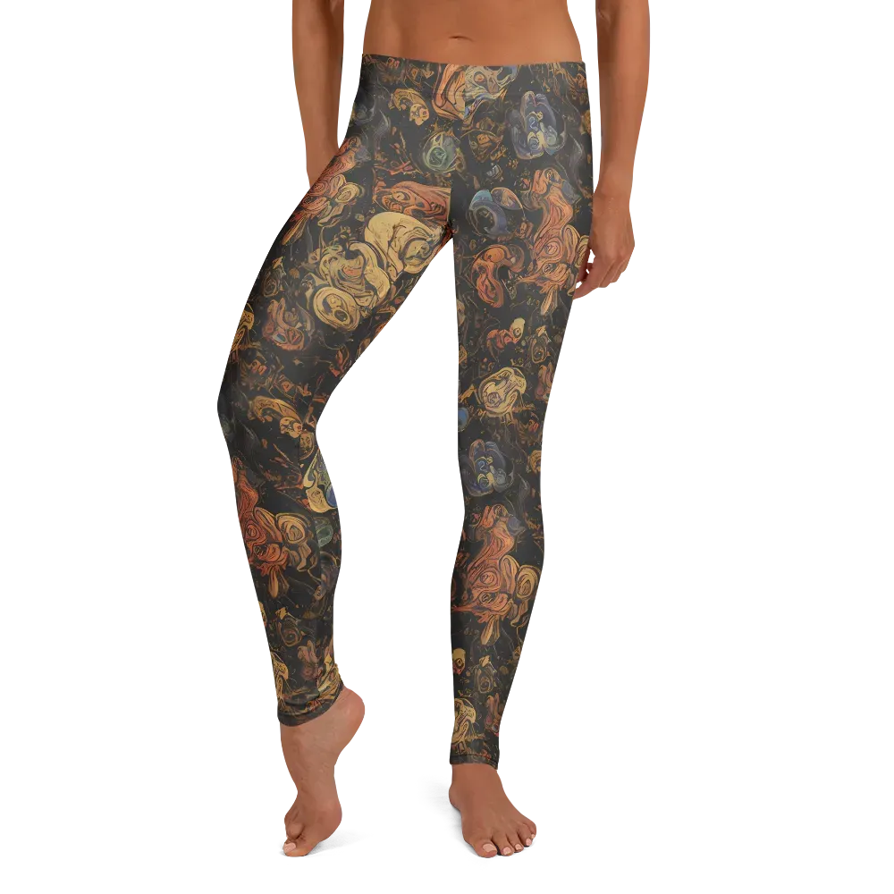 Ember Coil on Leggings — Front