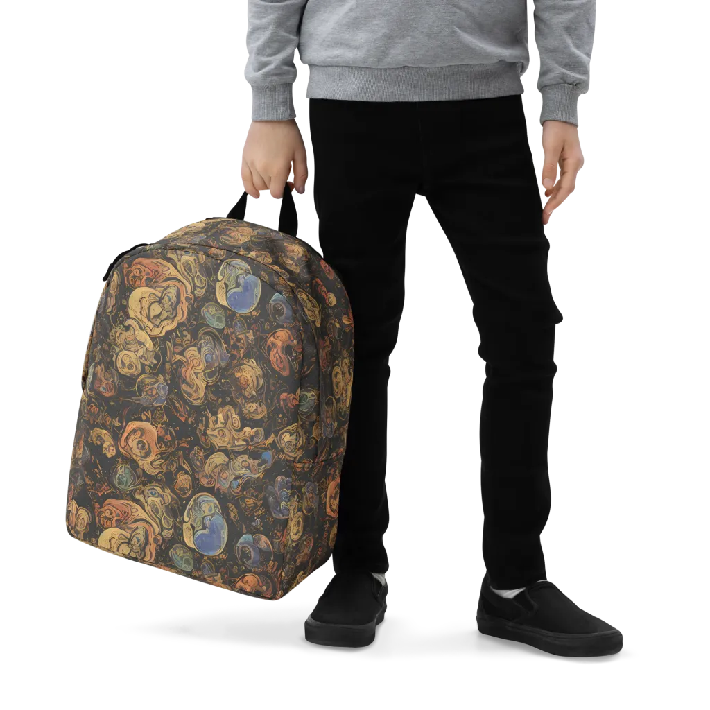 Ember Coil on Minimalist Backpack — Zoomed-in