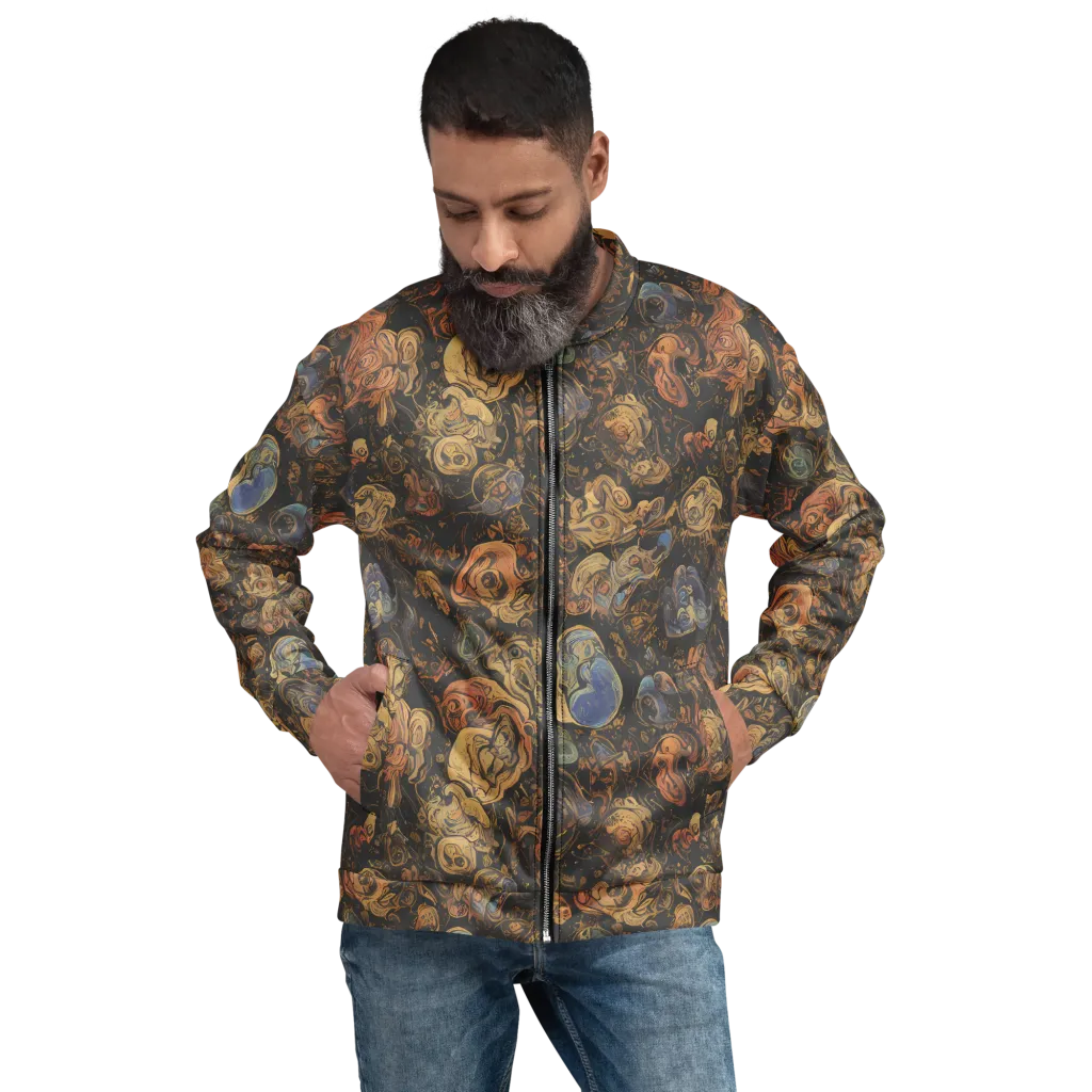 Ember Coil on Bomber Jacket — Front