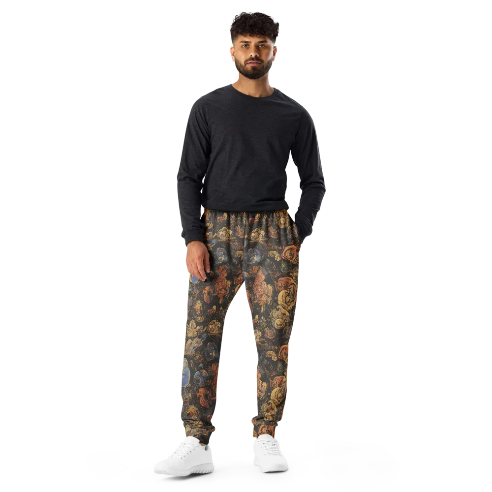 Ember Coil on Men's Joggers — Front