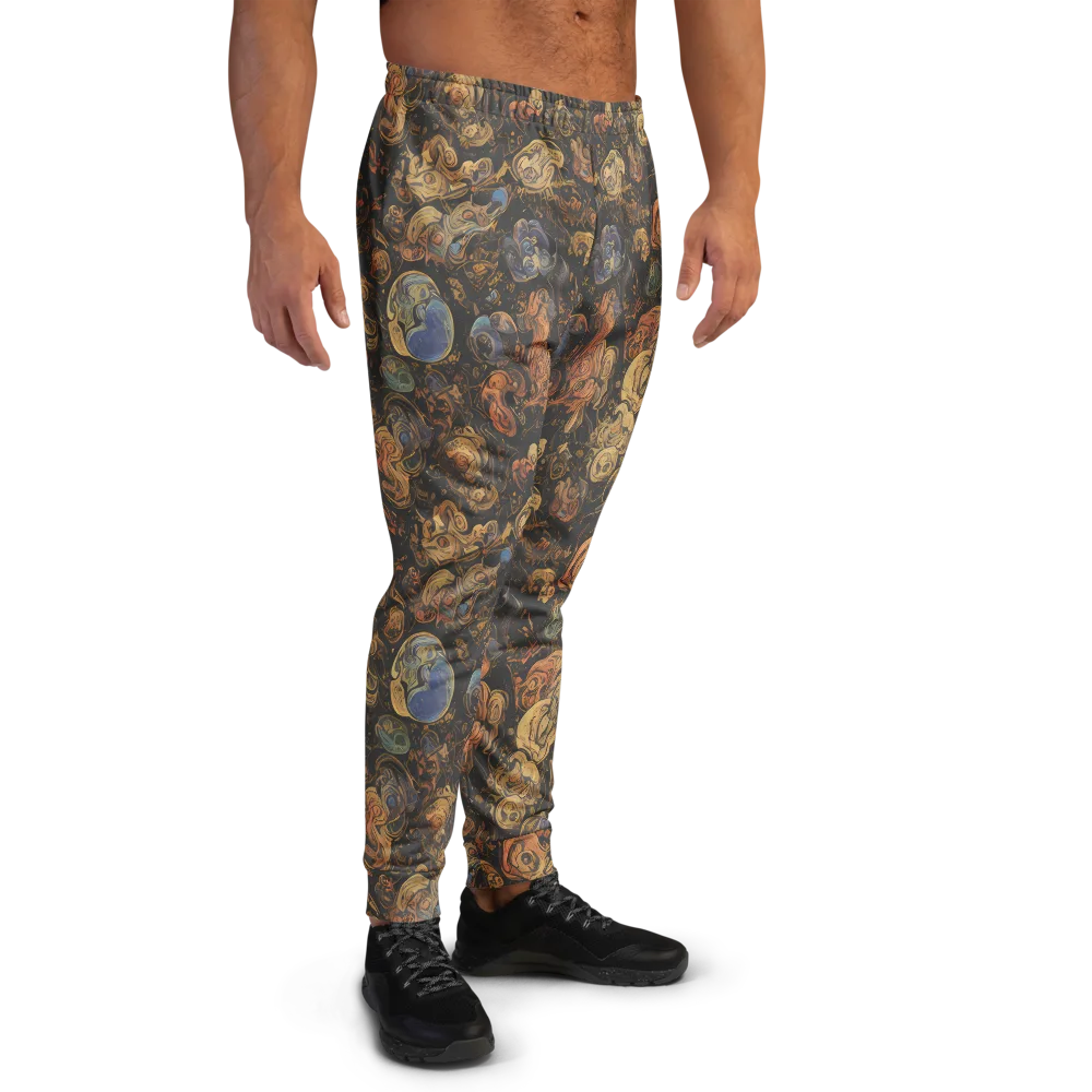 Ember Coil on Men's Joggers — Right