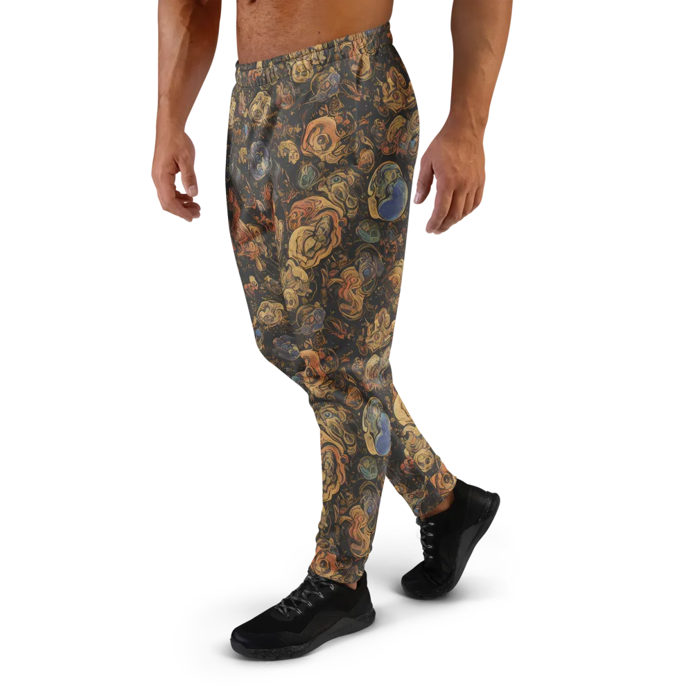 Ember Coil on Men's Joggers — Left