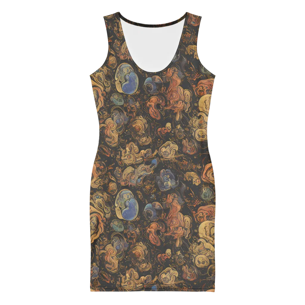 Ember Coil on Bodycon Dress — Front