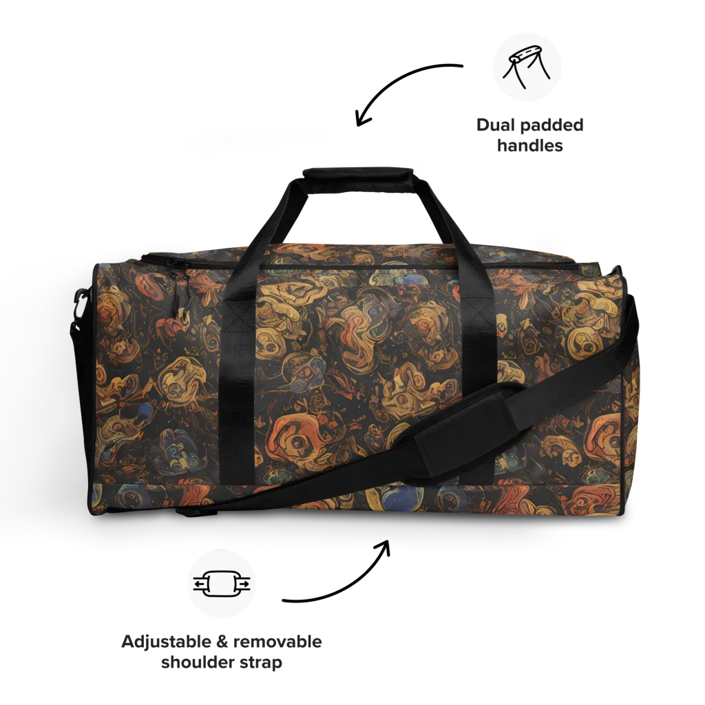 Ember Coil on Duffle Bag — Front