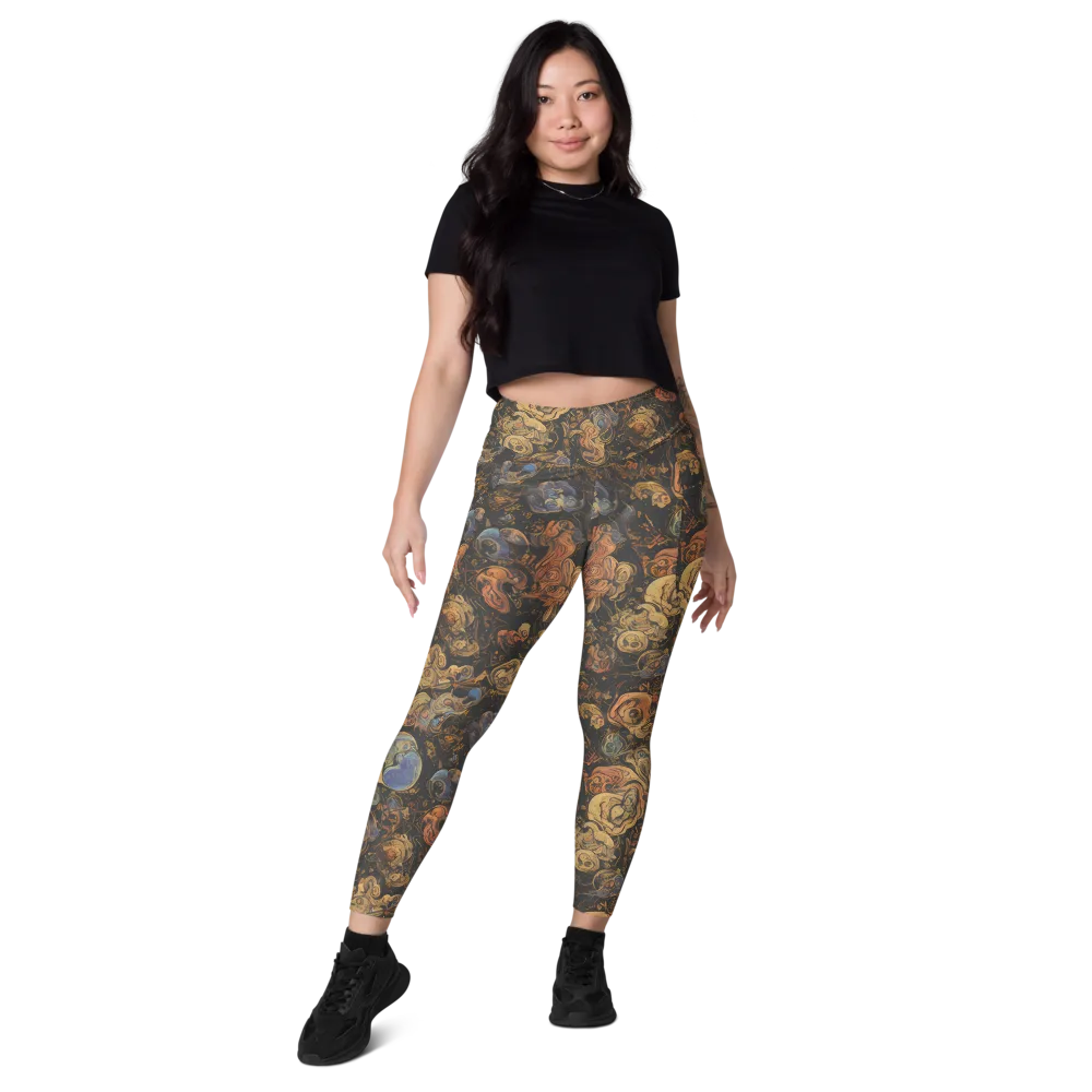 Ember Coil on Leggings with Pockets — Front