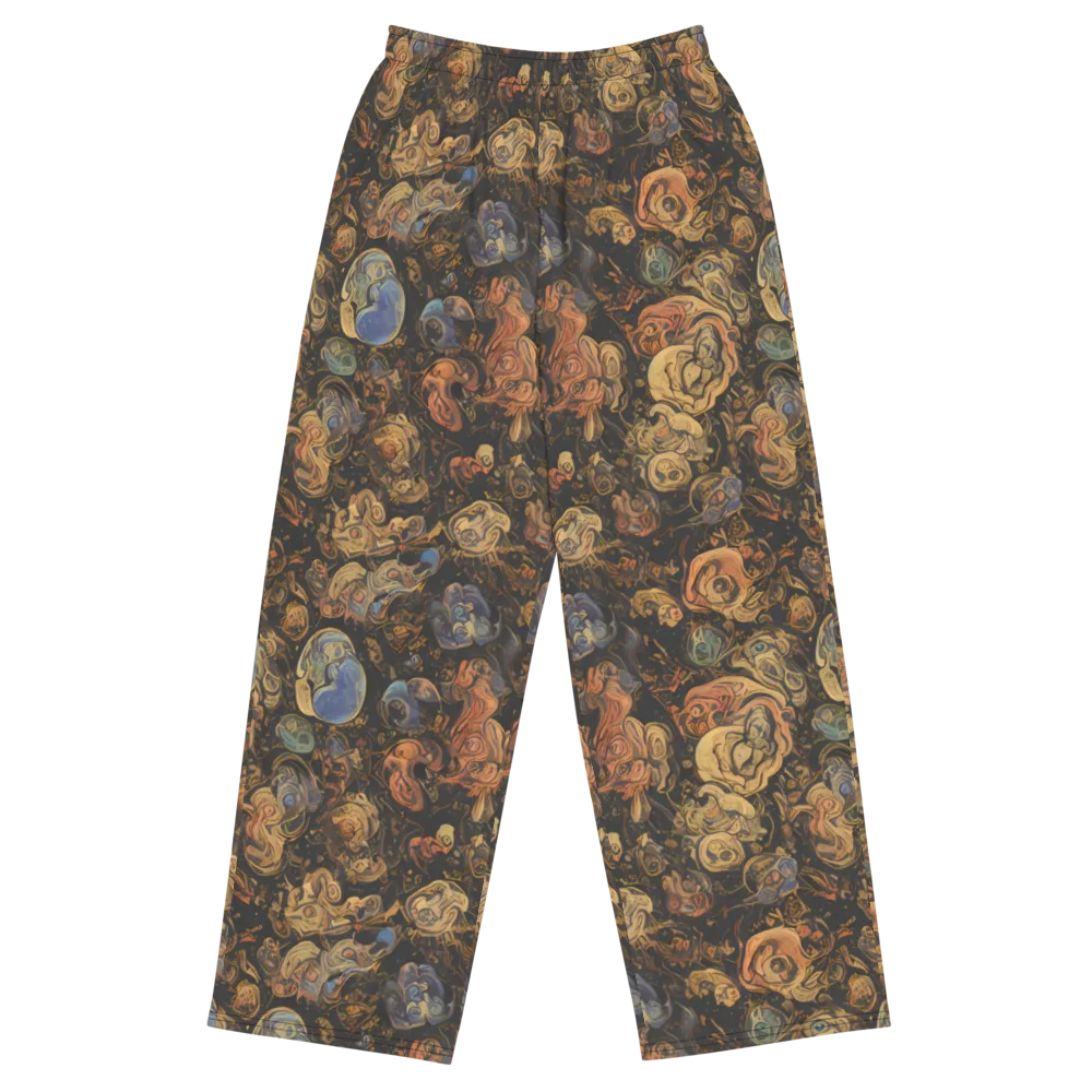 Ember Coil on Wide-Leg Pants — Front