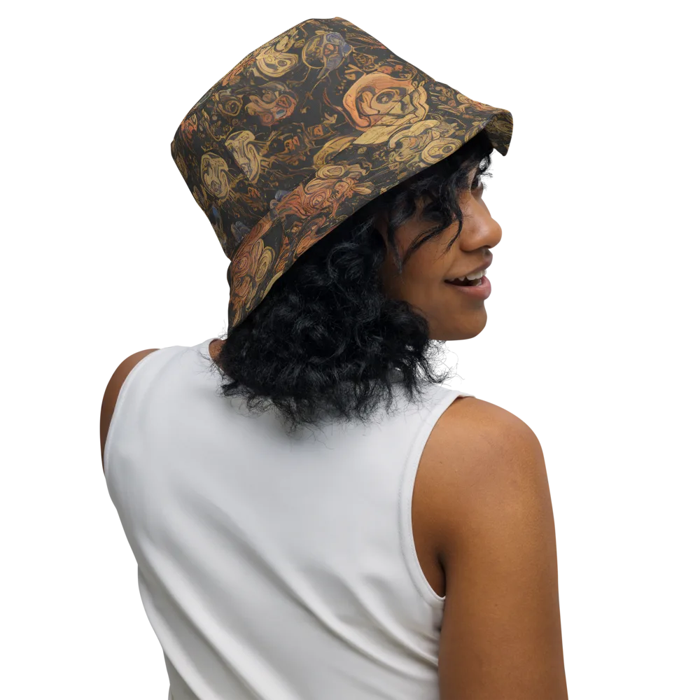 Ember Coil on Reversible Bucket Hat — Right Outside