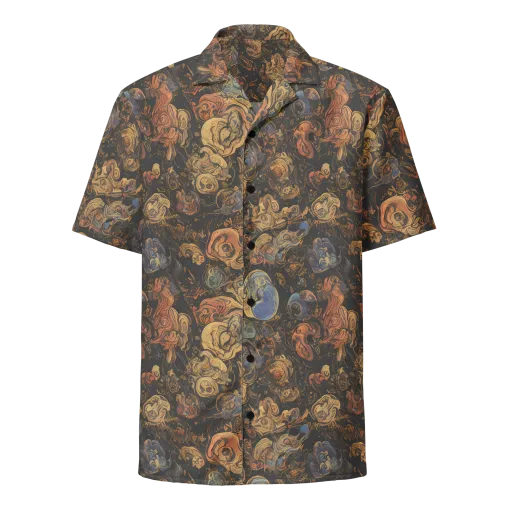 Ember Coil on a Button Shirt