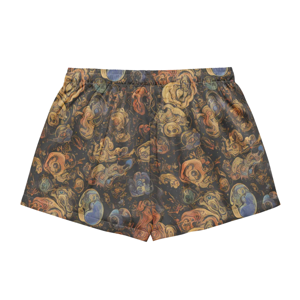 Ember Coil on Women's Pajama Shorts — Back