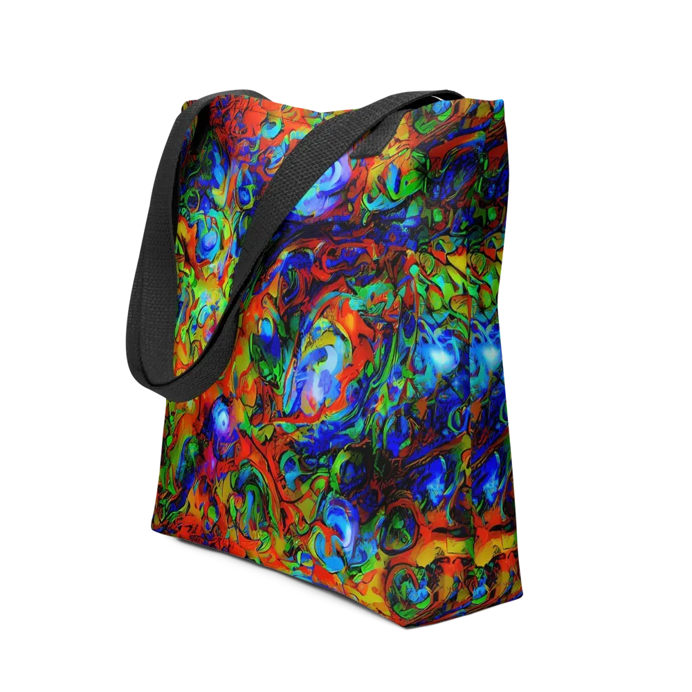 Hypercolor Tangle on Tote Bag — Front