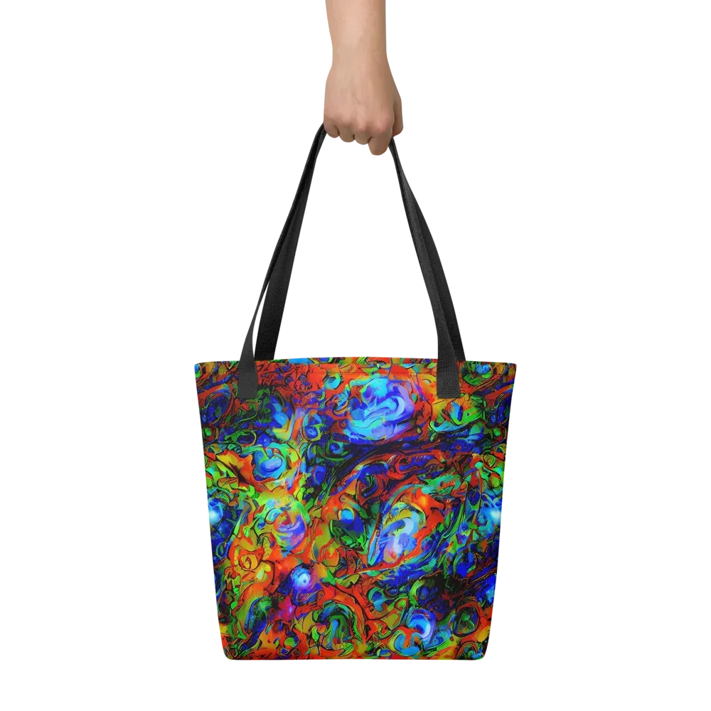 Hypercolor Tangle on Tote Bag — Front