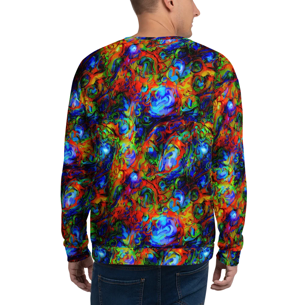 Hypercolor Tangle on Sweatshirt — Back