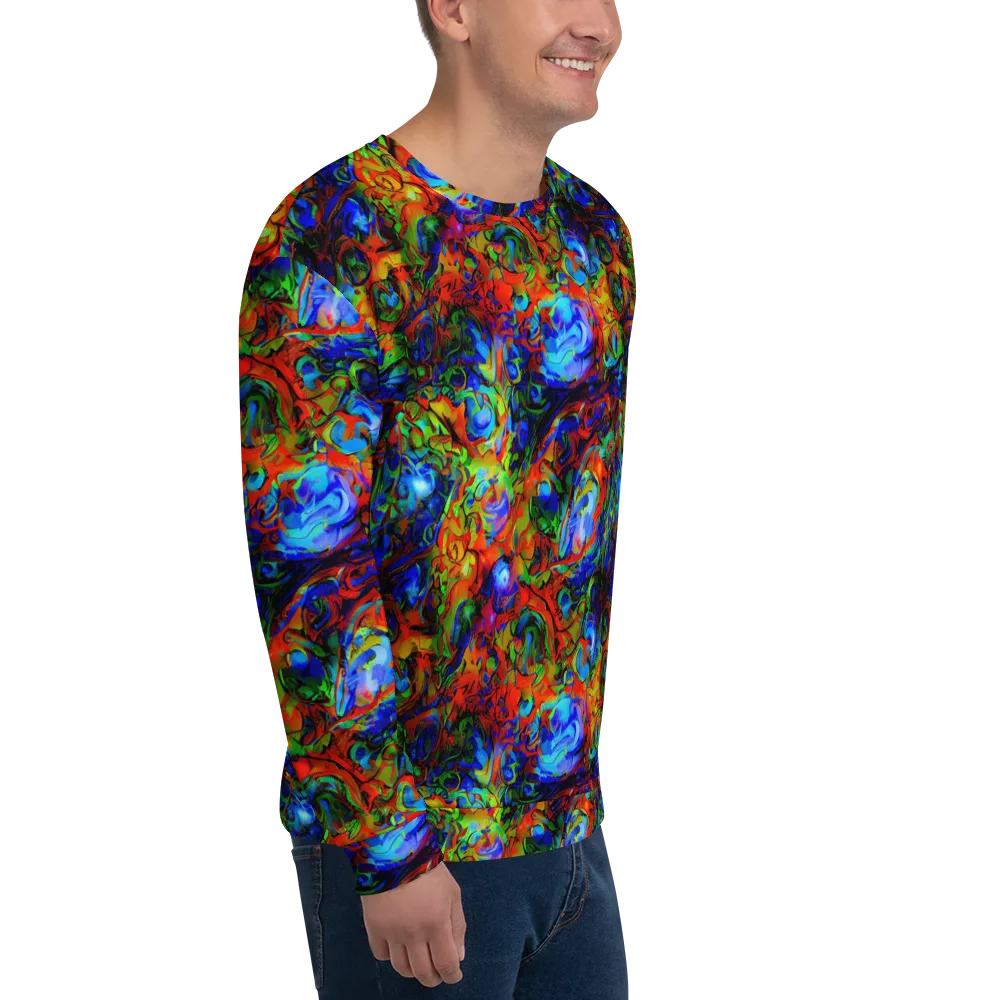 Hypercolor Tangle on Sweatshirt — Right Front