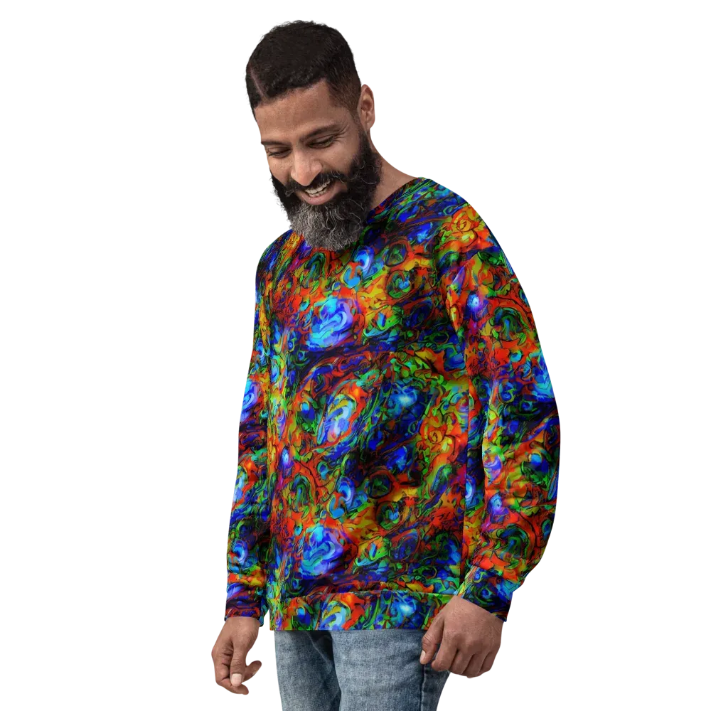 Hypercolor Tangle on Sweatshirt — Left Front