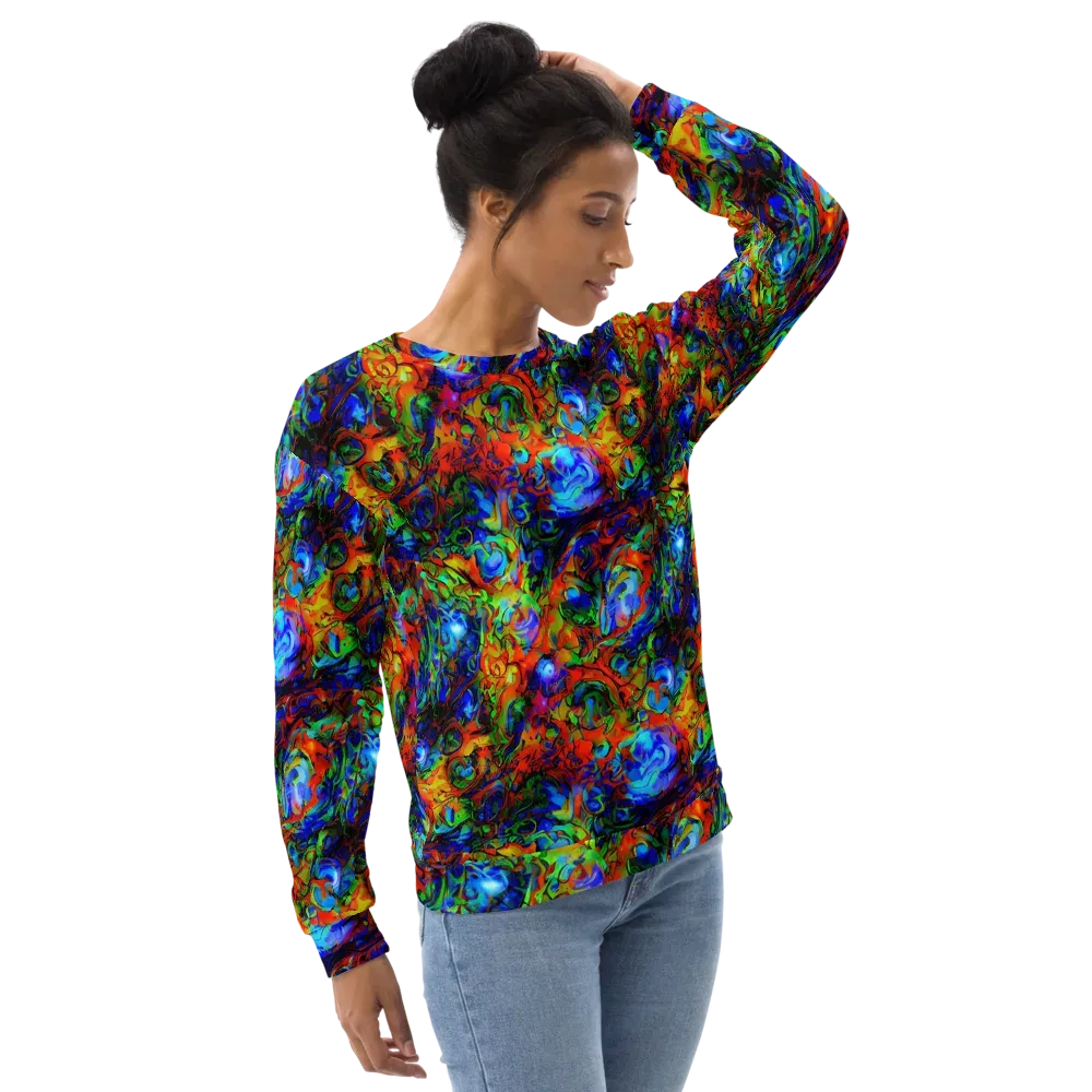 Hypercolor Tangle on Sweatshirt — Right Front