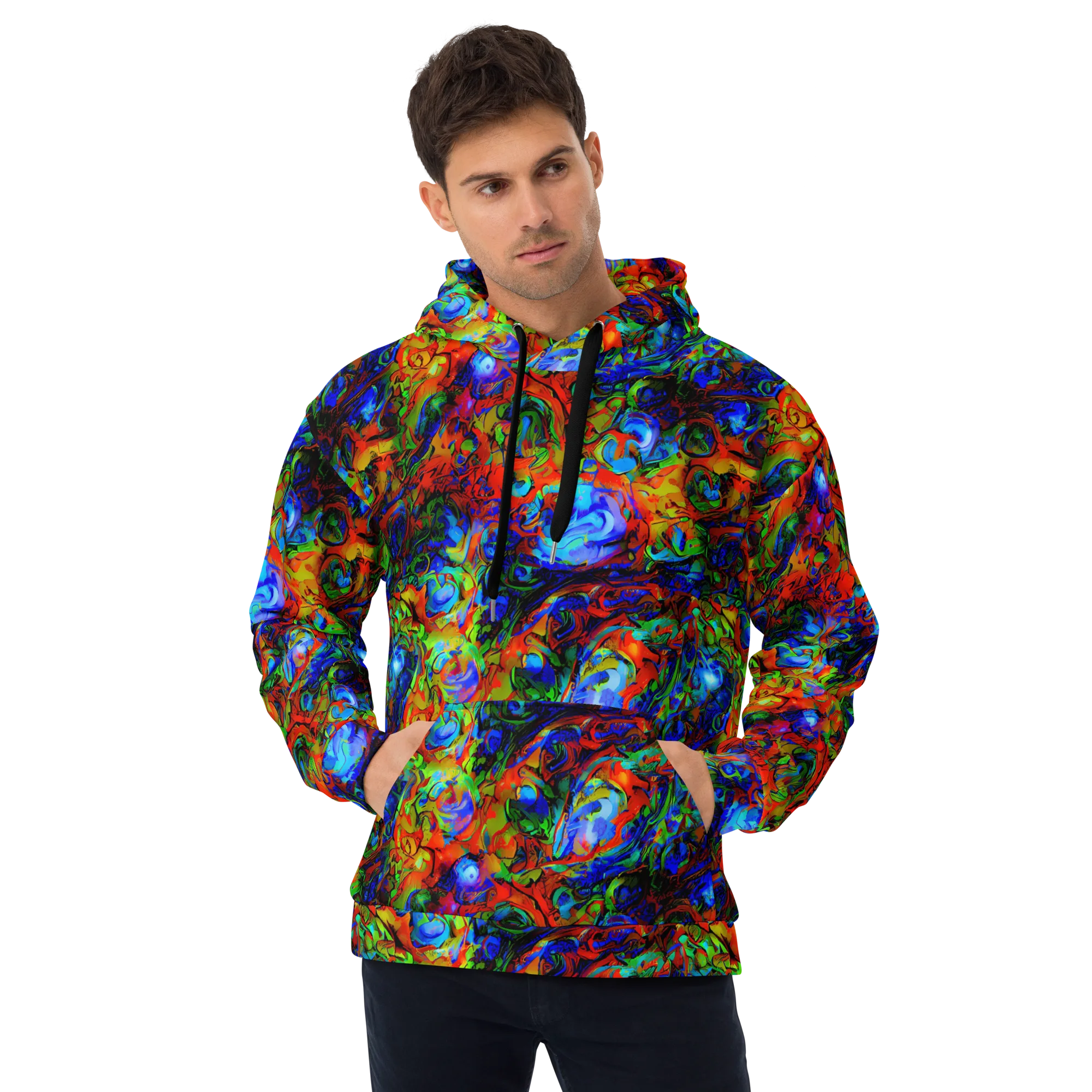 Hypercolor Tangle on Hoodie — Front