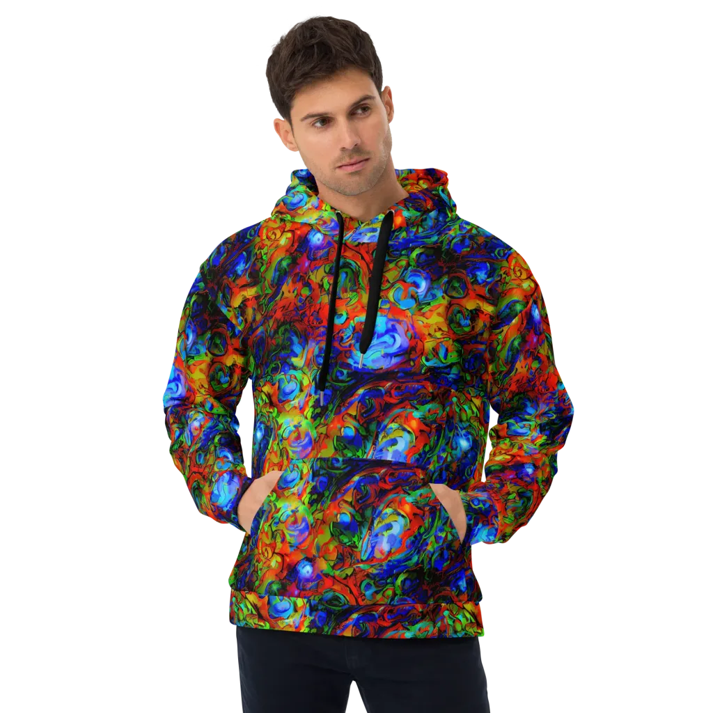 Hypercolor Tangle on Hoodie — Front