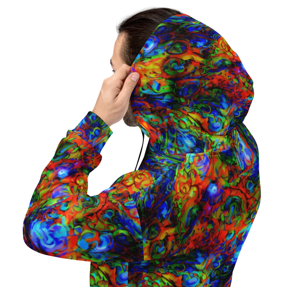 Hypercolor Tangle on Hoodie — Back