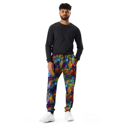 Hypercolor Tangle on a Men's Joggers