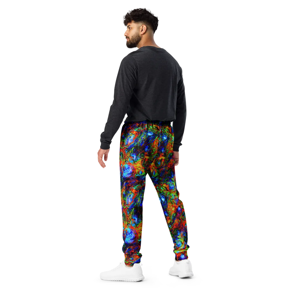 Hypercolor Tangle on Men's Joggers — Back