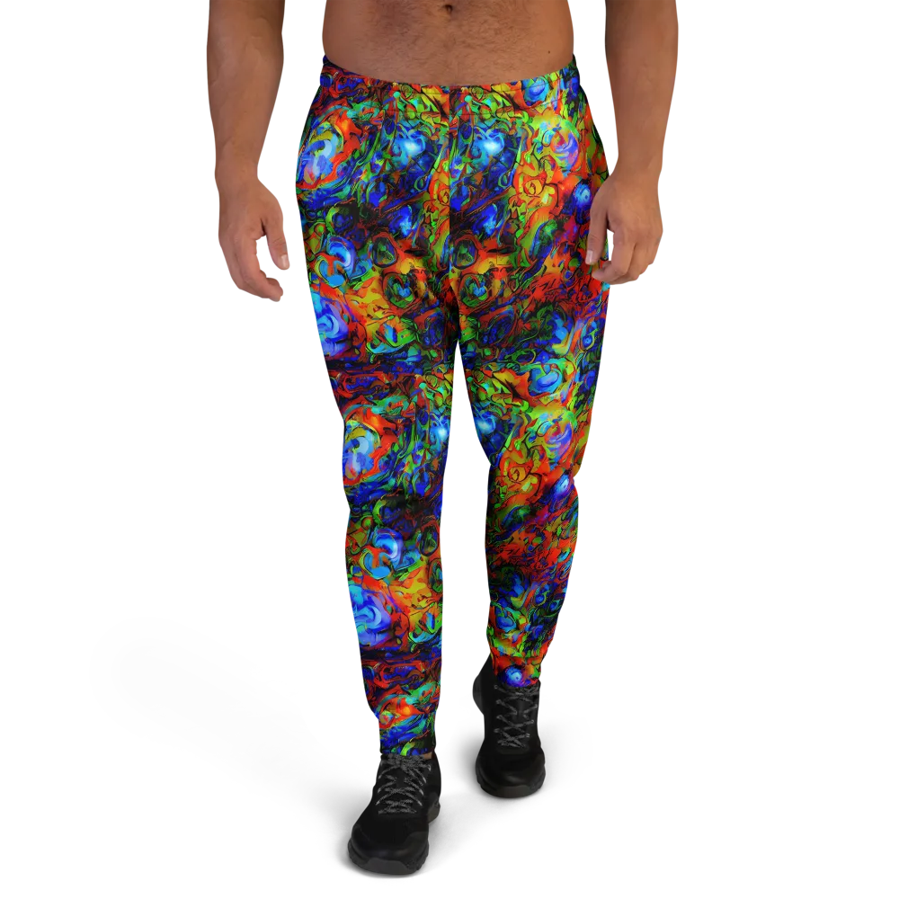 Hypercolor Tangle on Men's Joggers — Front