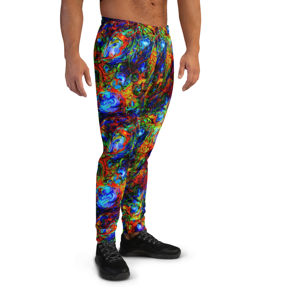 Hypercolor Tangle on Men's Joggers — Right