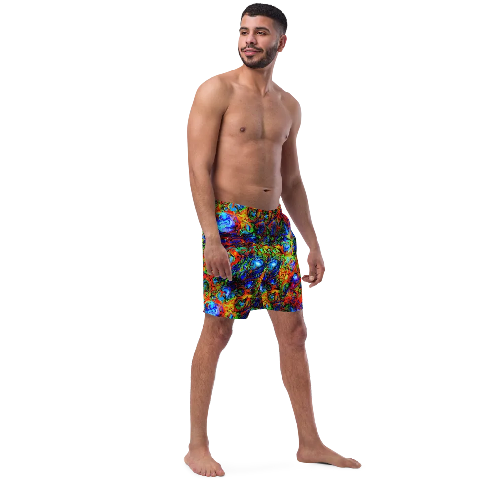 Hypercolor Tangle on Swim Trunks — Right Front