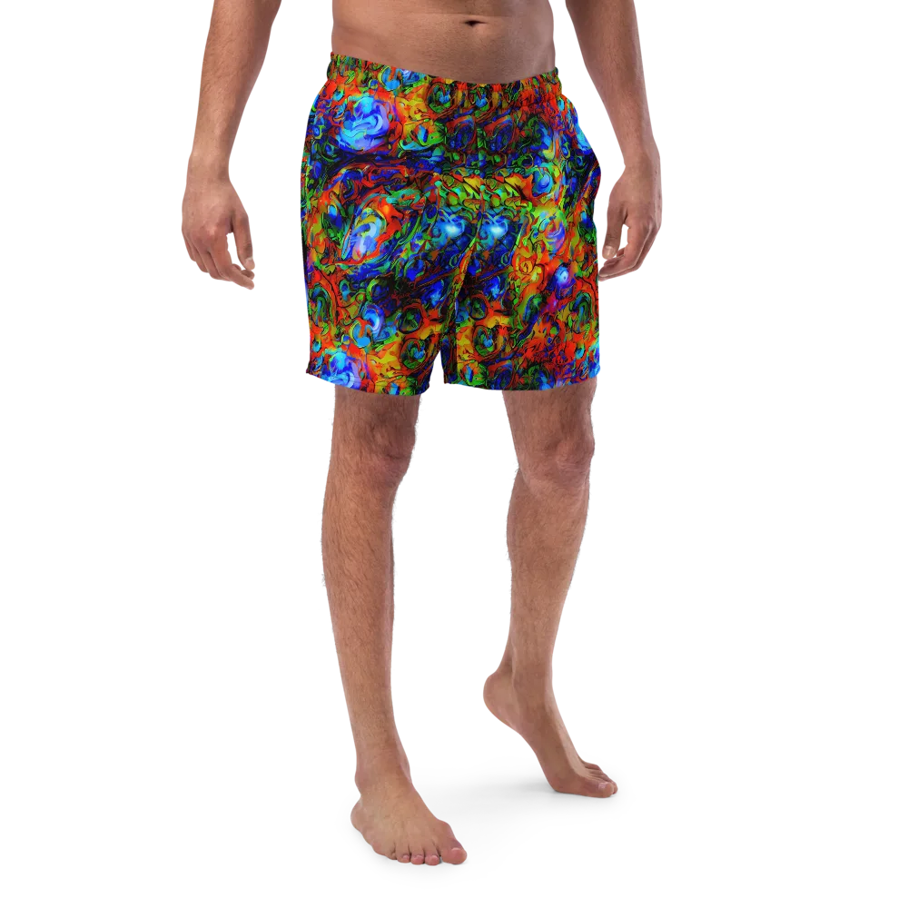 Hypercolor Tangle on Swim Trunks — Front