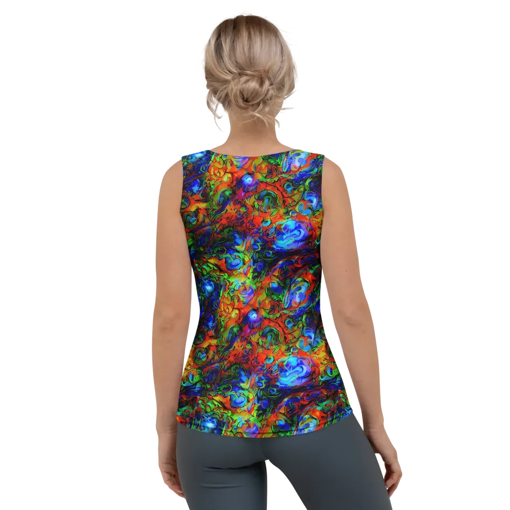 Hypercolor Tangle on Women's Tank Top — Back
