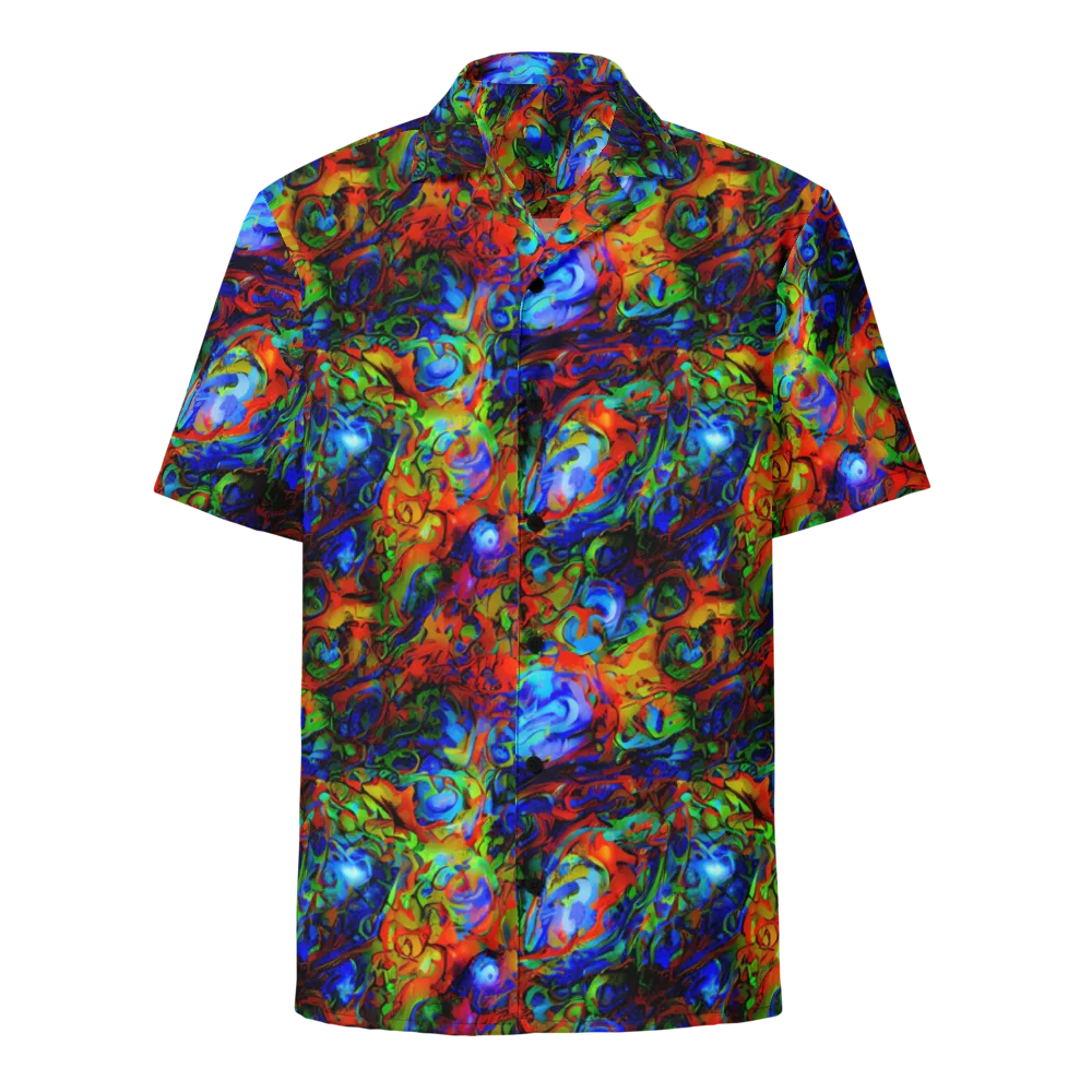 Hypercolor Tangle on Button Shirt — Front
