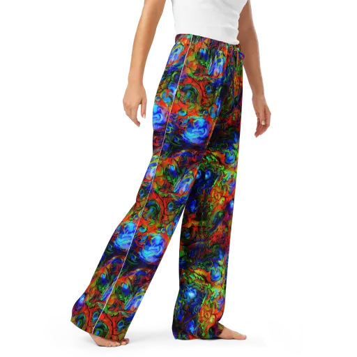 Hypercolor Tangle on a Women's Pajama Pants